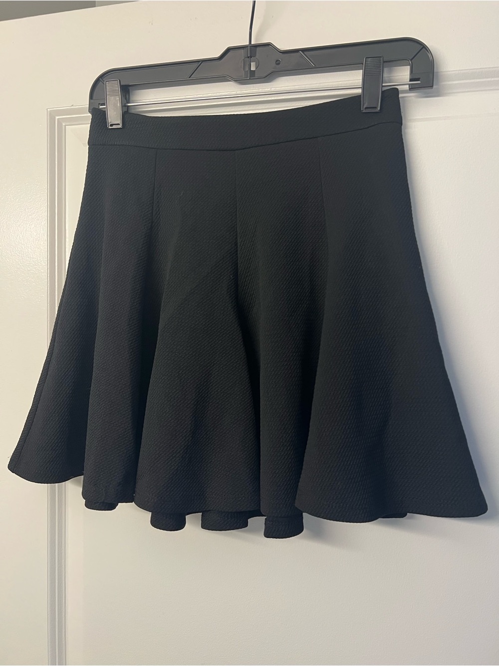 Lush Black Circle Skater Skirt